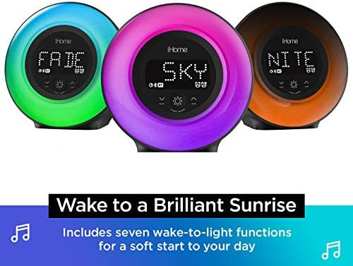 Reloj Despertador Ihome Powerclock Glow - Radio Reloj Fm Con