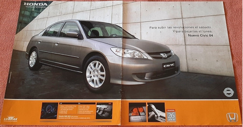 Honda Civic 2004 Publicidades