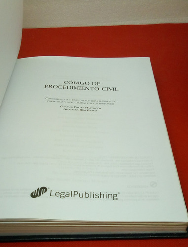Codigo De Procedimiento Civil (Usado)