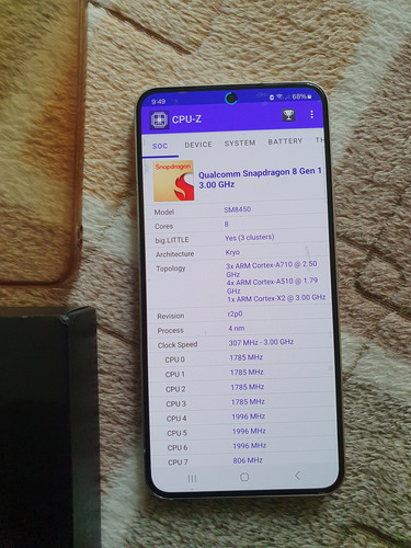 Samsung Galaxy S22 5g Snapdragon 256gb Blanco (Usado)