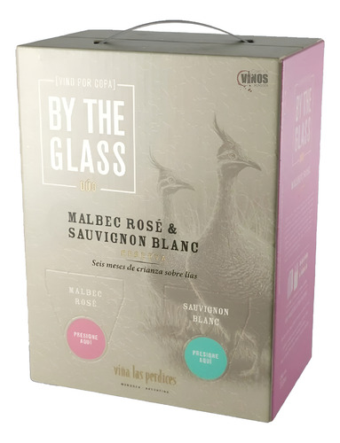 Vino Las Perdices Bag In Box X 3l Duo Blanc/rose Caja X4u