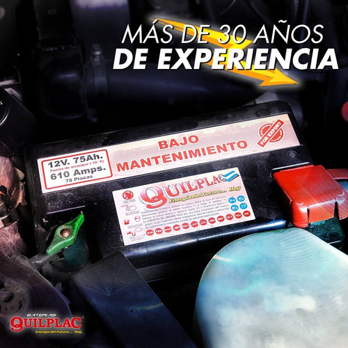 Bateria Quilplac 12vx50ah Honda Fit.