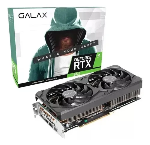 P. De Vídeo Geforce Rtx 3070 8gb Galax | Frete grátis P. De Vídeo Geforce Rtx 3070 8gb Galax | Frete grátis