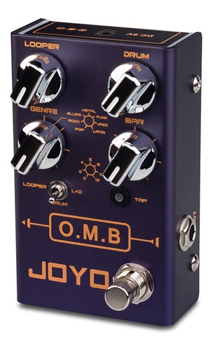 Pedal Joyo R-06 O.m.b Looper Y Drum Machine Para Guitarra /