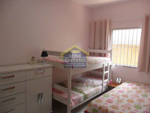 Imagem 16 de 21 de Casa - 4 Dorms, Solemar, Praia Grande - R$ 530 Mil - Vact1345