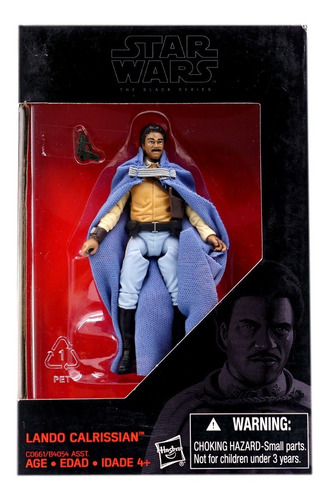 Star Wars Black Series Lando Calrissian Cloud City 3.75