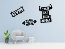 Comprar Super Pack 3 Diseños Decoración Gimnasios Gym Sala Deporte