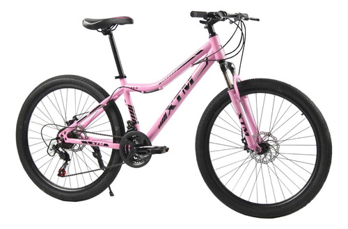 Bicicleta Montaña Rodado 26 Bikes Shimano Mountain Bike Color Rosa