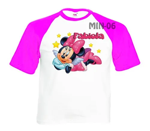 Franelas de minnie para niñas best sale
