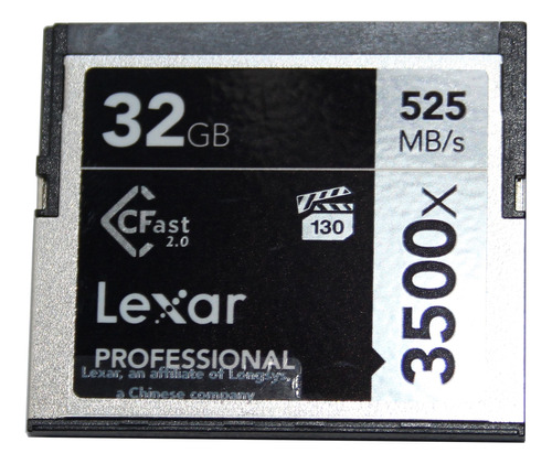 Lexar Tarjeta Memoria Profesional 3500x Cfast 2.0 32gb