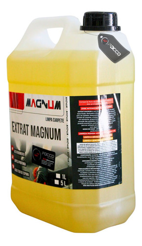 Extract Detergente P/ Extratoras Concentrado 5l Magnum