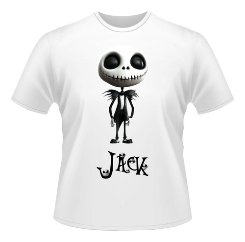 Playera Dúo Jack Skellington Y Sally Pareja Halloween J2