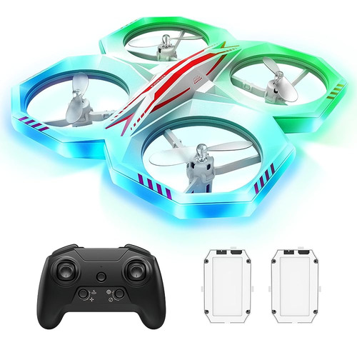 Tecnock Led Drone For Kids - Mini Drones Con 11 Luces Led Rc