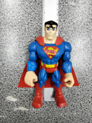 Dc Superman, Rescue Heroes World Action, Fisher-price!! (Usado)