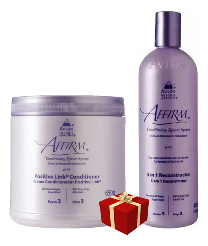 Avlon Affirm Kit Condicionador Reconstrutor 650g