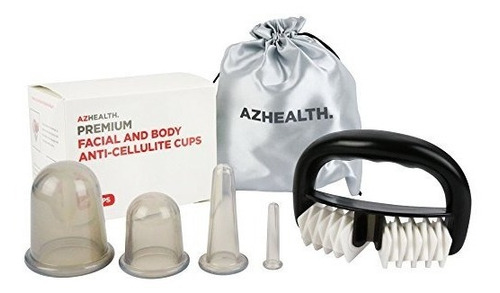 Azhealth Professional Ventosaterapia Set De  4 Tazas