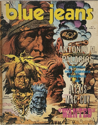 Blue Jeans, # 3, Grandes Del Comic,  Antonio Palacios, Ez2