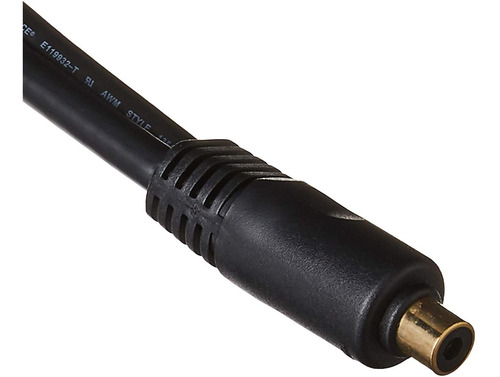 Adaptador Coaxial De Audio Rca Hembra A 2 Rca Macho | Negro