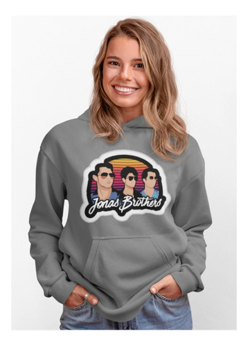 Poleron Unisex Jonas Brothers Banda Vintage Estampado