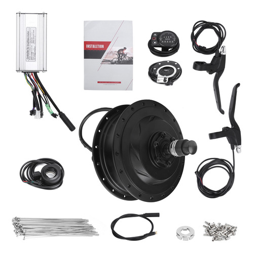 Kit De Motor De Cubo De Rueda Trasera De 24 Pulgadas, 12 G,