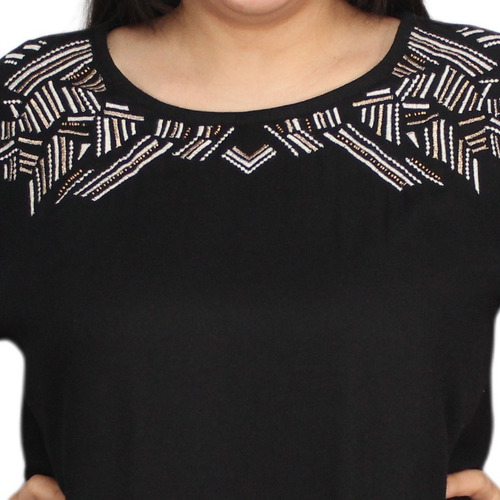 Imagen 3 de 7 de Blusa Mujer Fiesta Importada Talle Grande