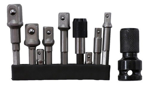 Adaptadores De Taladro De 1/4 3/8 1/2 8 Piezas Conjunto B