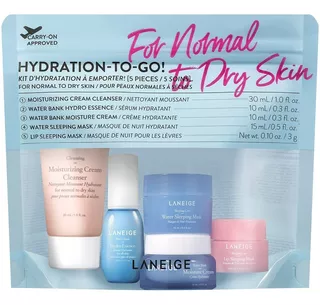 Laneige Hydration To Go! Kit Viajero Piel Normal A Seca