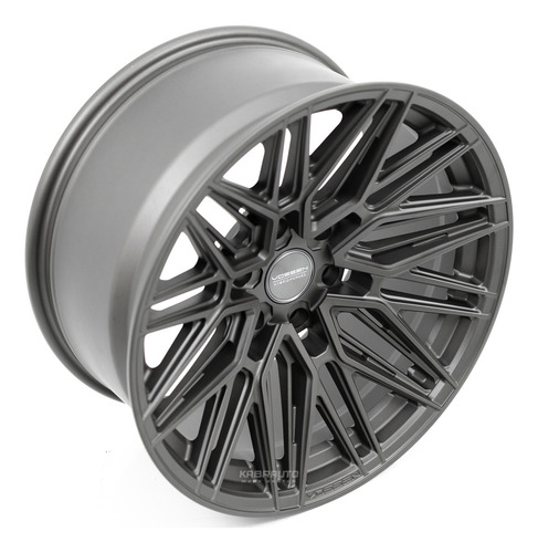 Rodas 20 Vossen Hf6-5 Off Road 6x139 Super Côncava Cor Cinza-escuro