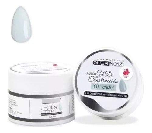 Gel De Construccion Uv/led Cherimoya 30g Uñas Esculpidas