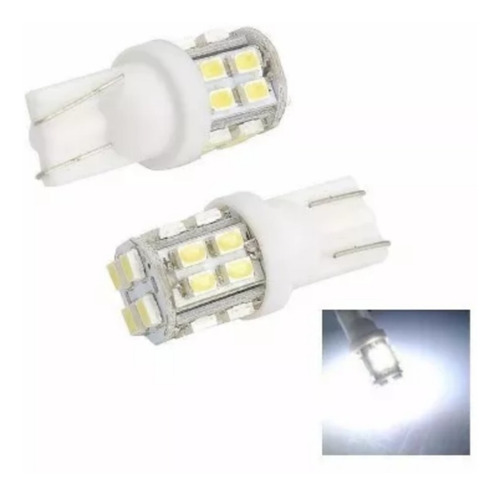 Par Lâmpada T10 20 Led Torre Smd Espalhados