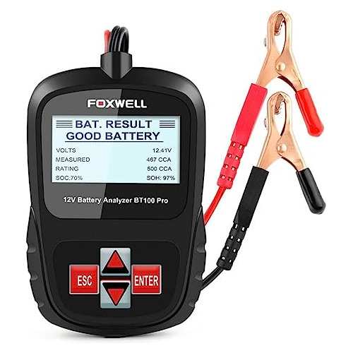 Probador De Batería De Automóvil Bt100 Pro 12v, Anali...