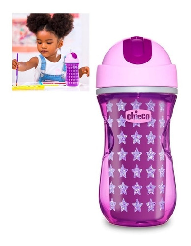 Imagen 2 de 5 de Vaso Antiderrame Sorbete Chicco Sport Cup 14m+ Maternelle