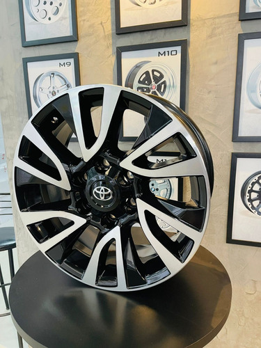 Jogo De Rodas Aro 18 Toyota Sw4 Hilux 6x139 Krmai S32