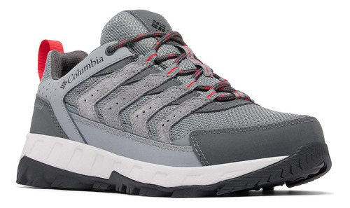 Zapatilla Hombre Strata Trail Low Wp Gris Columbia