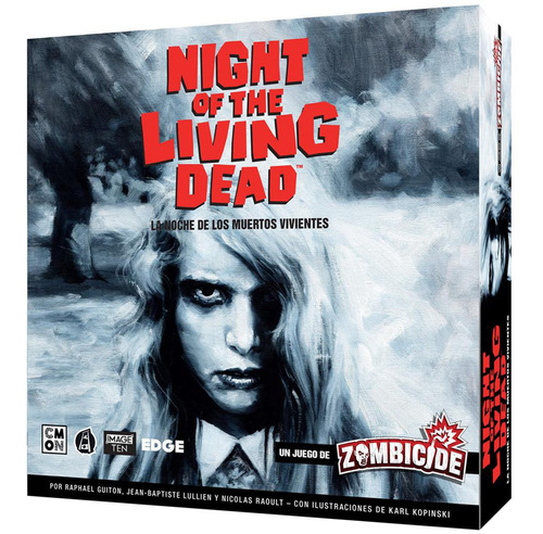 Night Of The Living Dead Juego De Mesa Español