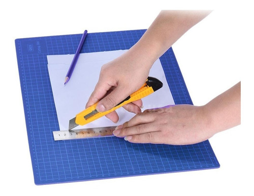 Imagen 3 de 7 de Tapete, Lámina De Corte Doble Lado, Manualidades, Maquetas
