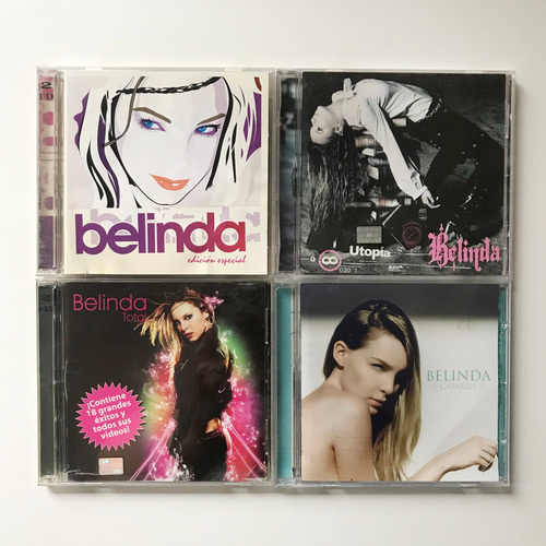 Belinda - Paq. Utopia / Catarsis / Total - Cd