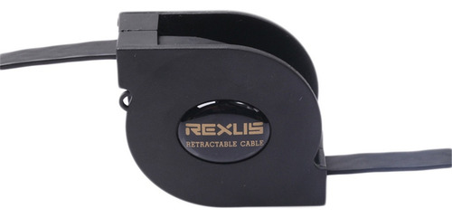 . 4x Cable De Red Retráctil Ultra Plano Cat6 Rj45 Ethernet