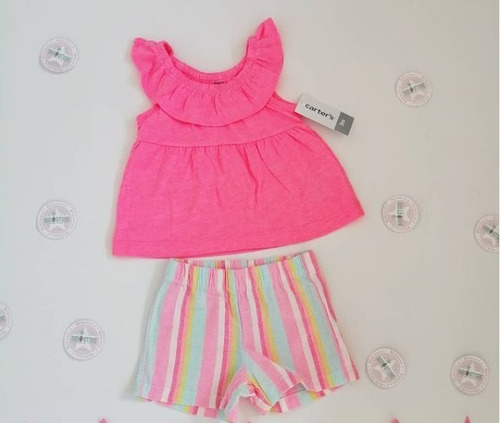 Conjunto De Bebe Niña Carters Original - Bibistore