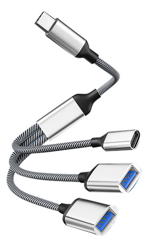 Cable Divisor Usb, Adaptador De Datos Y Alimentación, Cable