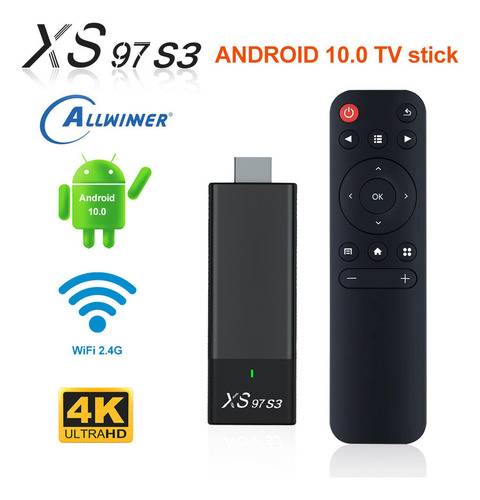 Xs97s3tv Tv Stick 4k Streaming Chromecast De Voz Android Tv