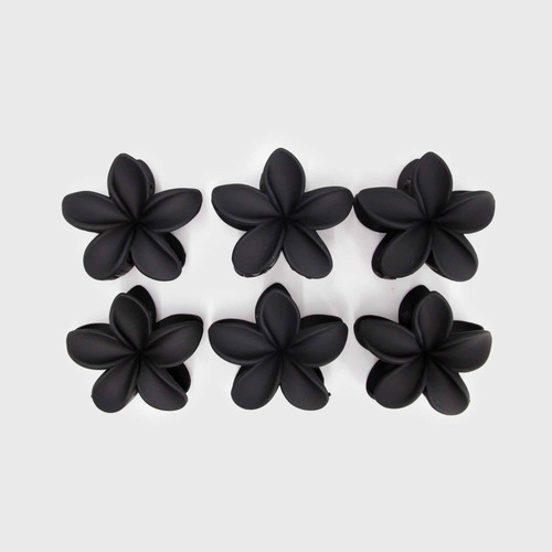 Traba Flor Hawaii Grande Para Cabello Accesorio Mate