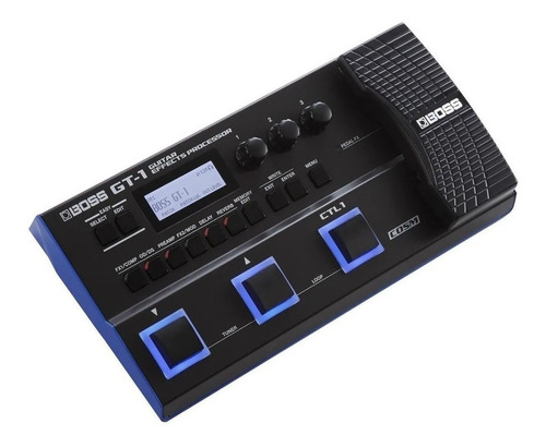 Imagen 2 de 3 de Pedal de efecto Boss Guitar Effects Processor GT-1 negro