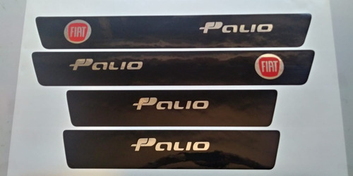 Adhesivos Zócalos Internos Fiat Palio 2009 Elx 4 Unid. Mod 1