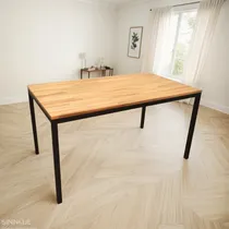 Comprar Mesas De Comedor 180 En Hierro Y Madera - Horacio Home