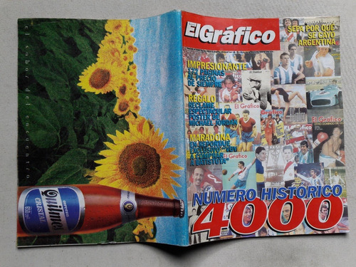Revista El Gráfico Nº 4000 Junio 1996 Poster Michael Jordan
