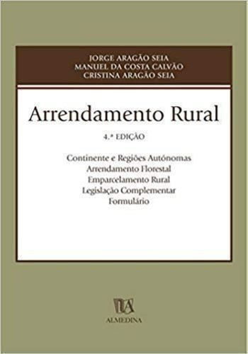 Livro Arrendamento Rural: Continente E Regiões Autónomas