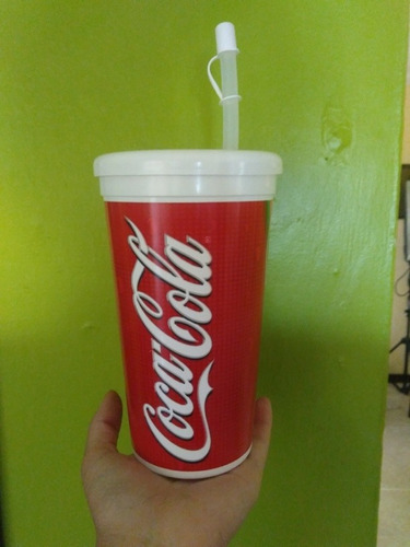 Vaso Plástico De Colección Coca Cola