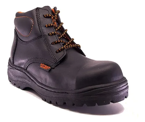 Botas de seguridad de piel new arrivals