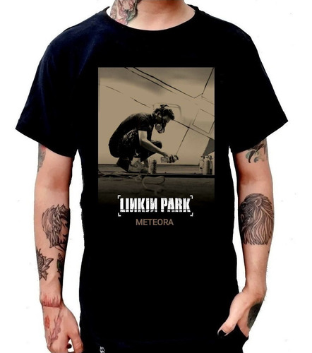 Playera Linkin Park  Nu-metal Band Rock Meteora